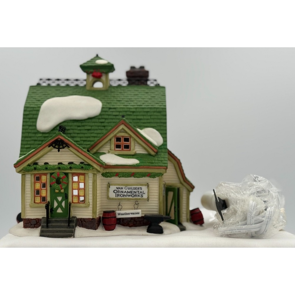 Dept 56 New England Village Series "Van Guilder's Ornamental Ironworks" #56577